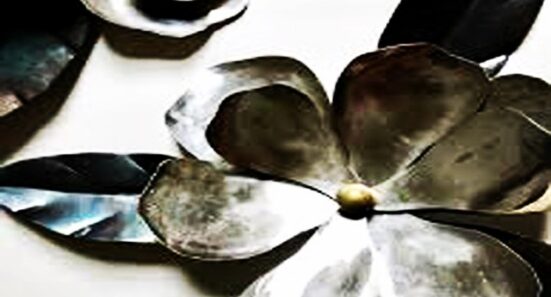 metal flowers